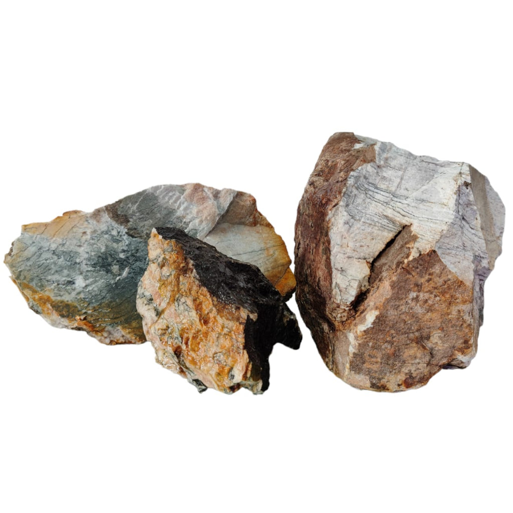 Rochas Para Aquários Agua Doce 1kg Pedra Plantado Lago Peixe Jumbo Cascata Natural Decoração Decorativo Enfeite Toca