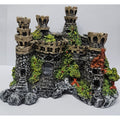 Enfeite Castelo Medieval Médio Toninho 4 Torres Resina Para Decoração Aquários