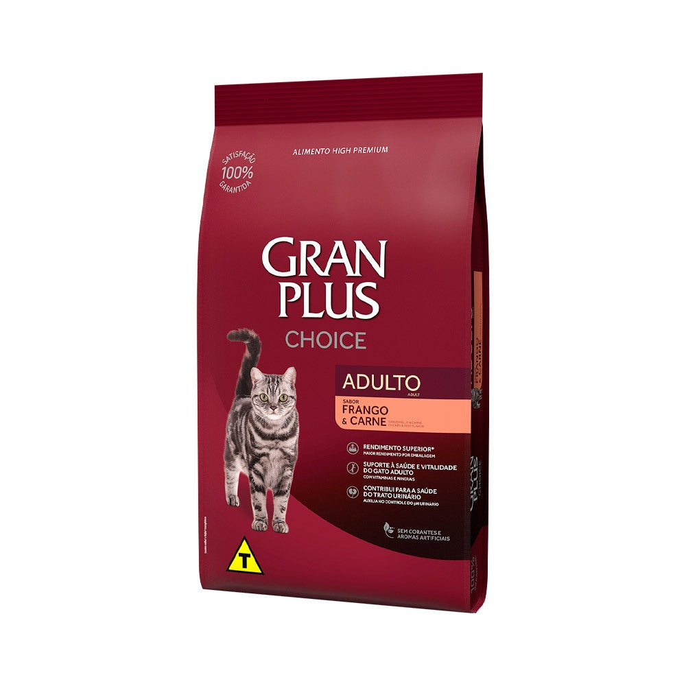 Ração Gran plus granplus gatos choice 10KG