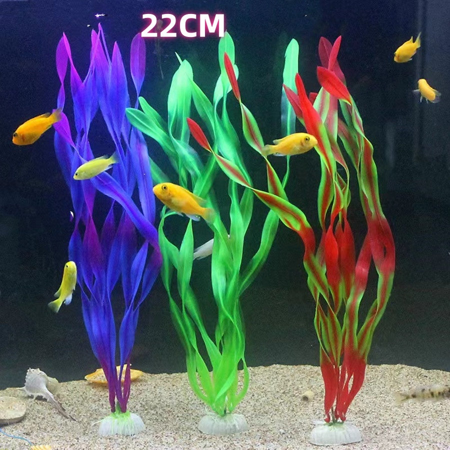 Planta Artificial Decorativa Para Aquário 22CM