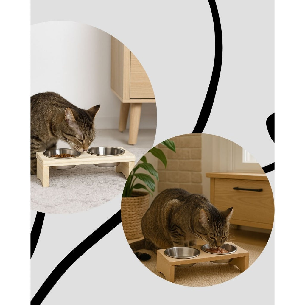 Comedouro para gato ou cachorro porte pequeno