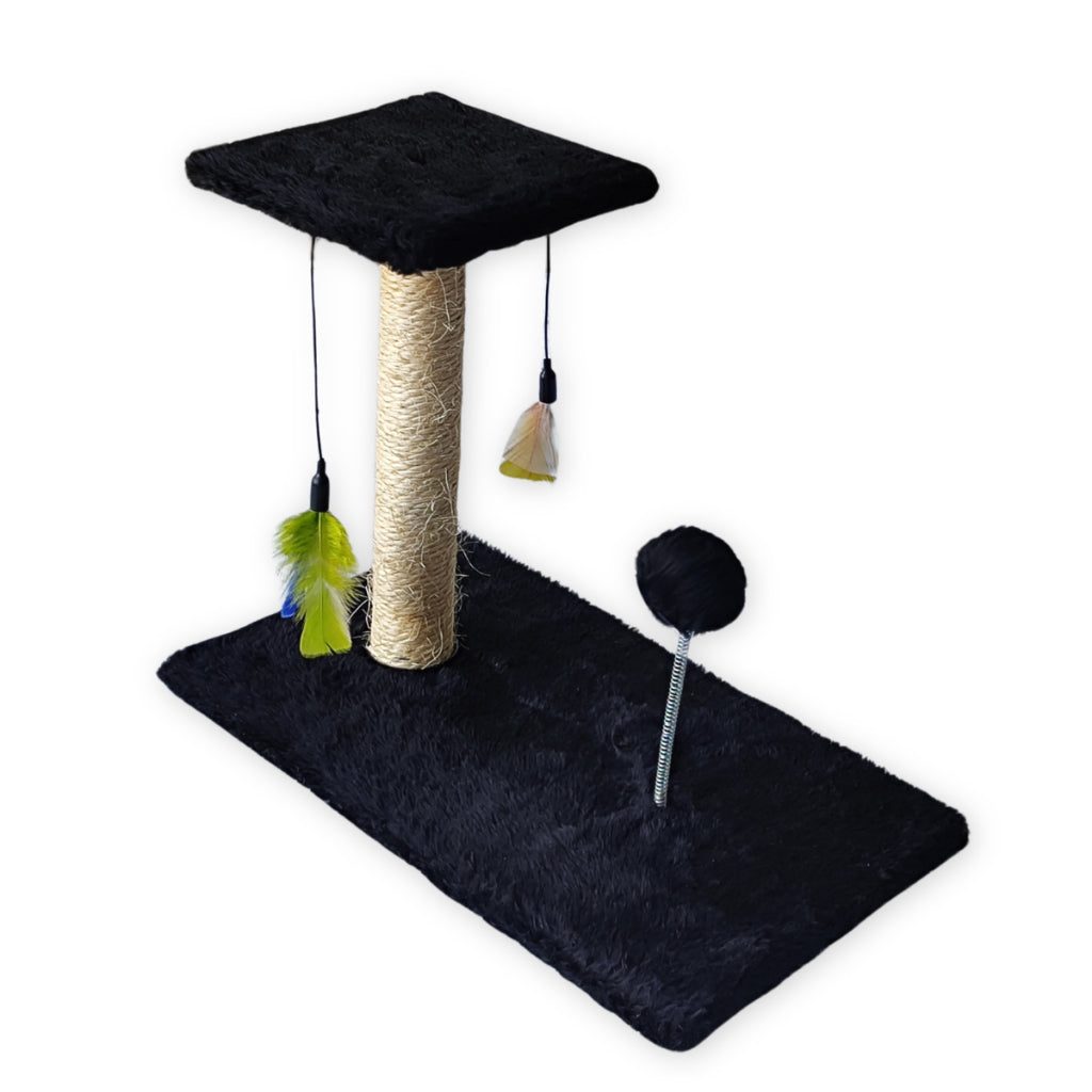 Arranhador Para Gatos Poste Brinquedo Bolinha Interativo