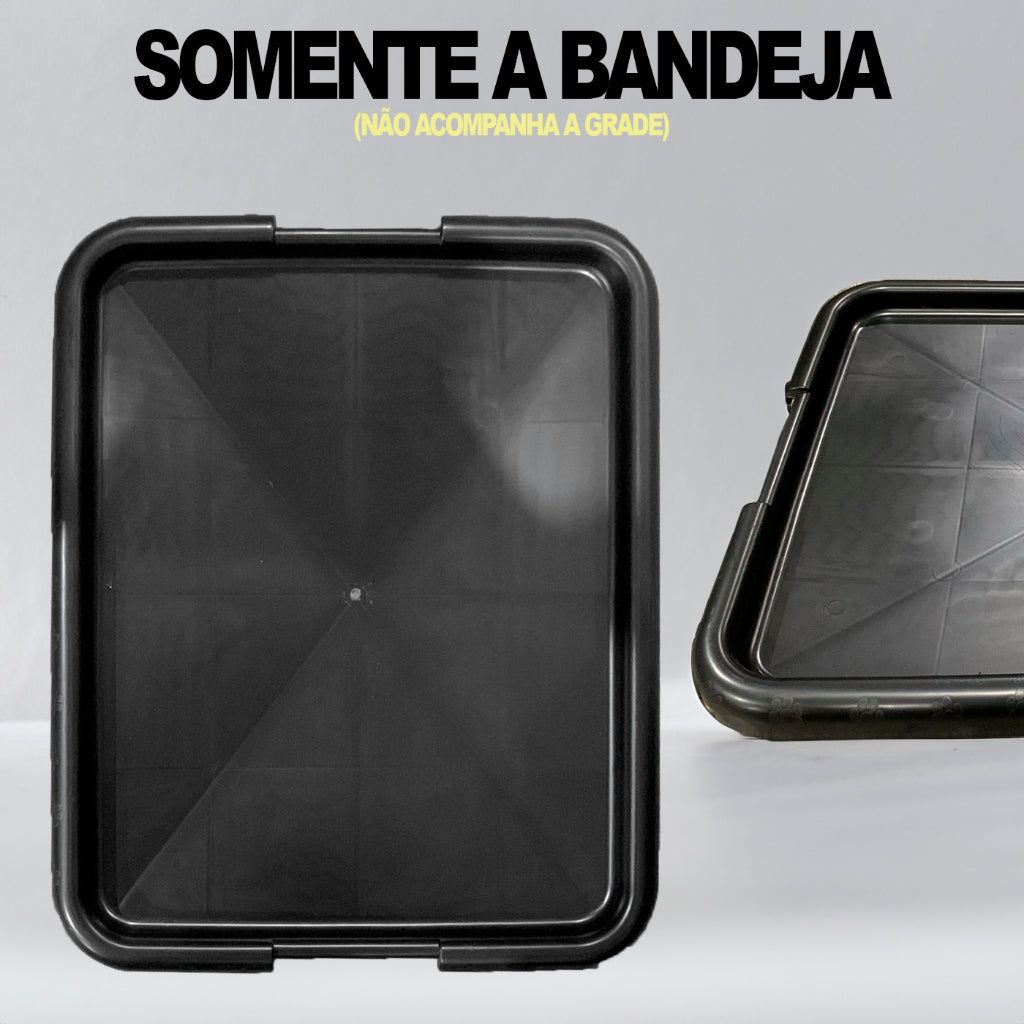 Kit Tapete Higiênico Lavável Grande Sanitário Pet + Xixi Sim Não Gato Cães Banheiro de Cachorro