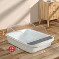 Caixa de areia para gatos grandes banheiro sanitario resistente furba Sandbox