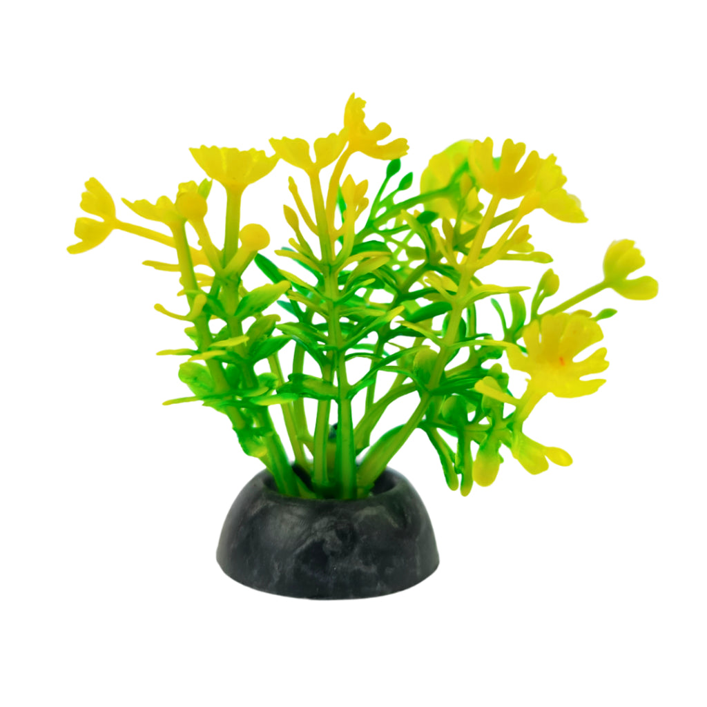 Planta Artificial Colorida Enfeite Para Aquário Oceanmax 5cm