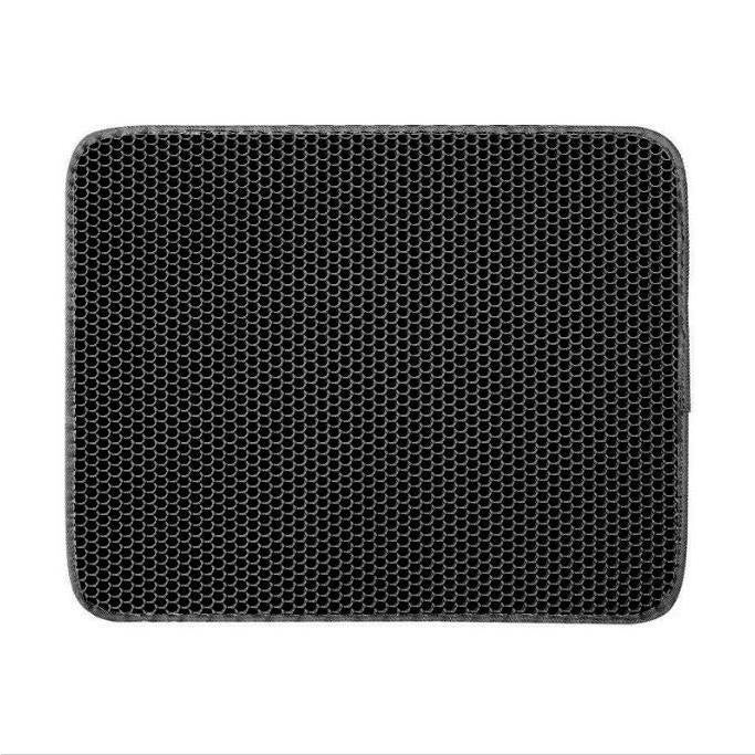 Tapete Higiênico EVA Coletor de Areia Para Gato Lavável Dupla Camada - tamanho G