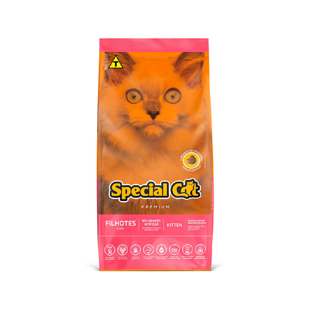 Ração Special Cat Premium Pra Gatos Filhotes 10,1Kg
