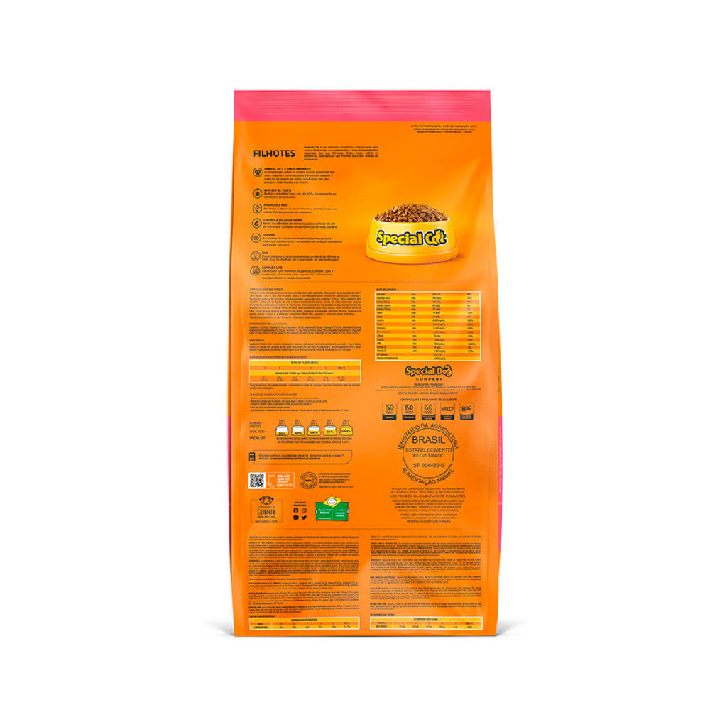 Ração Special Cat Premium Pra Gatos Filhotes 10,1Kg